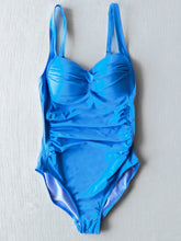 Women's Ruched One Piece - Cerulean